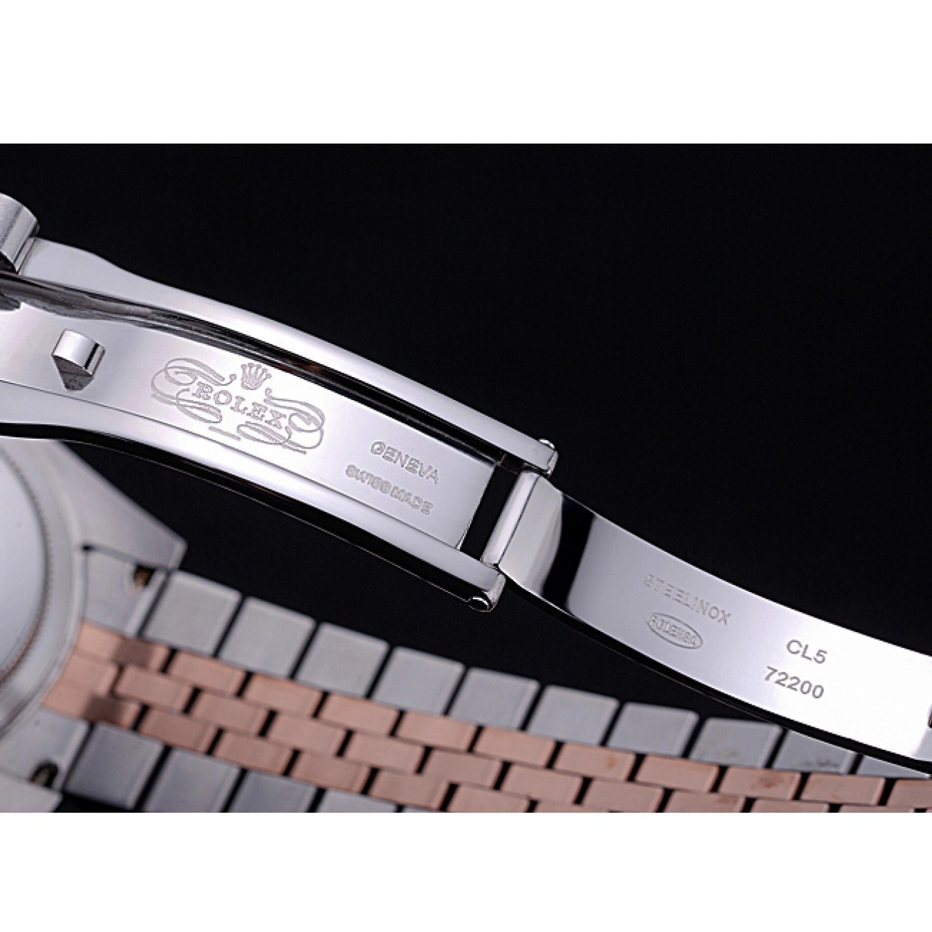 Good copy rolex watches and White DateJust 622544 Rolex Dial Bracelet Stainless Steel Gold 0707